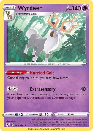 Wyrdeer (069/189) - DE  - Rare