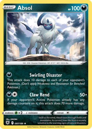 Absol (097/189) - DE  - Rare