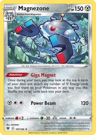 Magnezone (107/189) - DE  - Rare