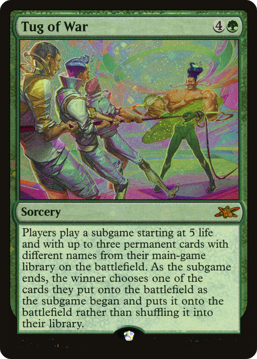Tug of War (UNF-445) - mythic - Foil