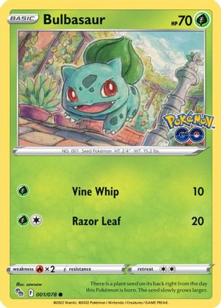 Bulbasaur (001/078) - PG  - Common