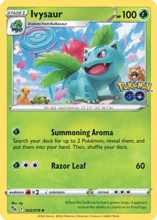 Ivysaur (002/078) - PG  - Uncommon