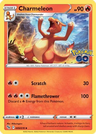 Charmeleon (009/078) - PG  - Uncommon