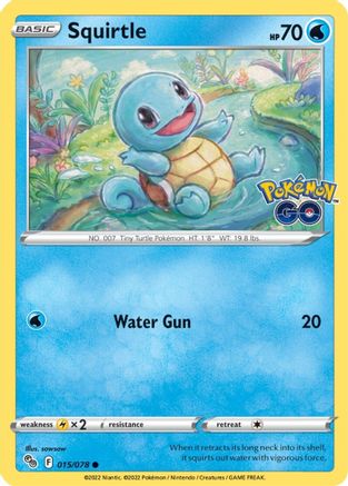 Squirtle (015/078) - PG  - Common