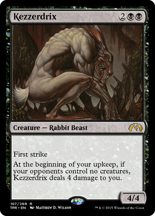 Kezzerdrix (TPR-107) - rare - Foil