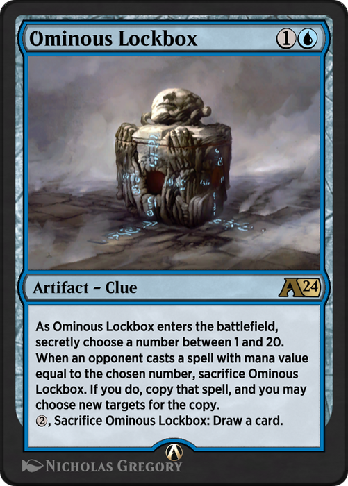 Ominous Lockbox (YMKM-008) - rare