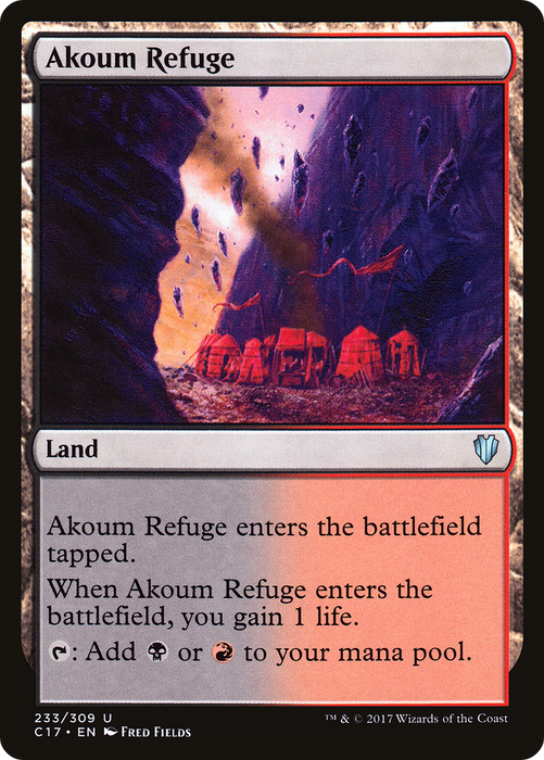 Akoum Refuge (C17-233) - uncommon