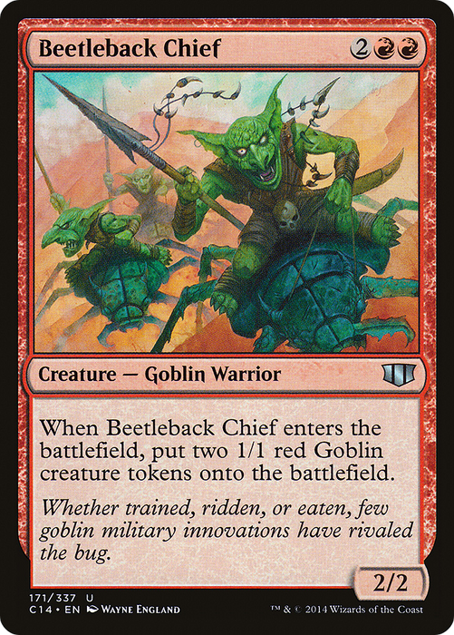 Beetleback Chief (C14-171) - uncommon