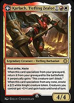 Karlach, Tiefling Zealot (HBG-14W) - rare