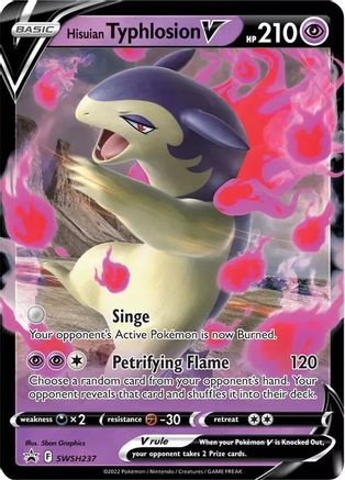 Hisuian Typhlosion V (SWSH237) - SSSPC  - Promo - Holofoil