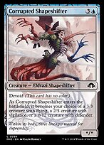 Corrupted Shapeshifter (MH3-056) - common: (devoid)