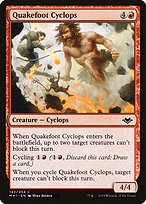 Quakefoot Cyclops (MH1-142) - common