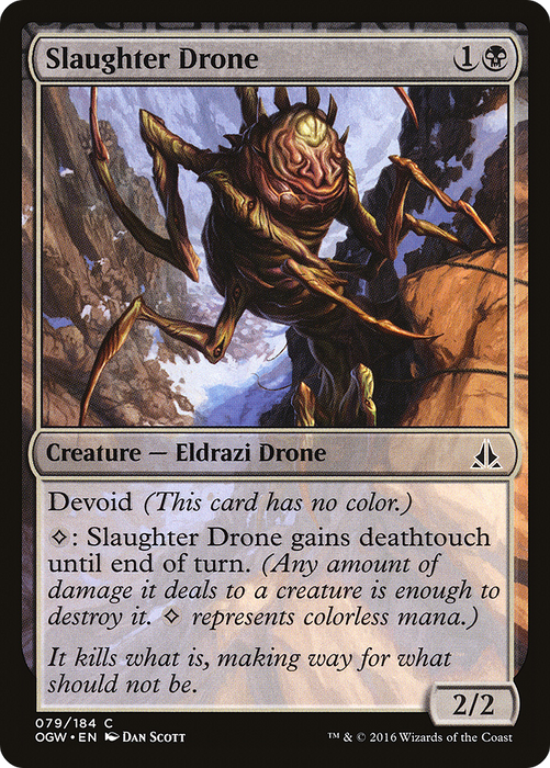 Slaughter Drone (OGW-079) - common: (devoid)