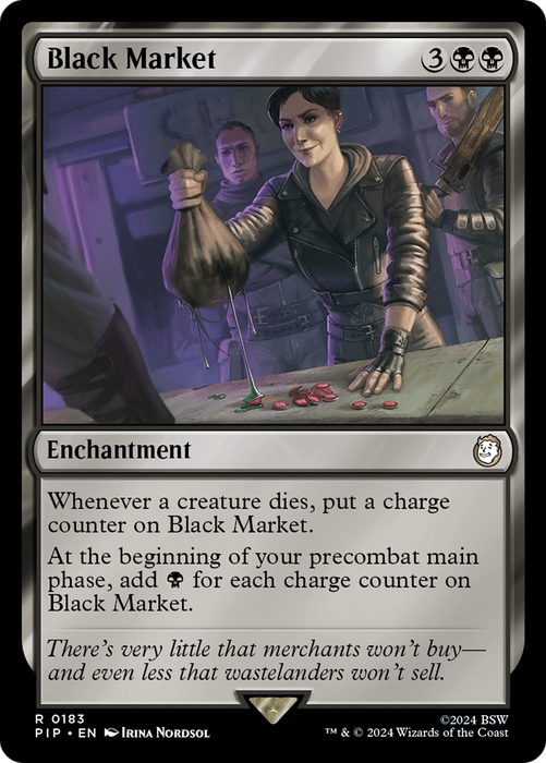 Black Market (PIP-183) - rare - Foil