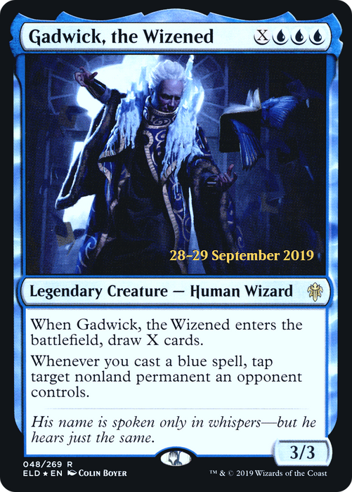 Gadwick, the Wizened (PRE-48S) - rare - Foil
