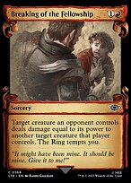 Breaking of the Fellowship (LTR-568) - common: (Showcase) - Foil