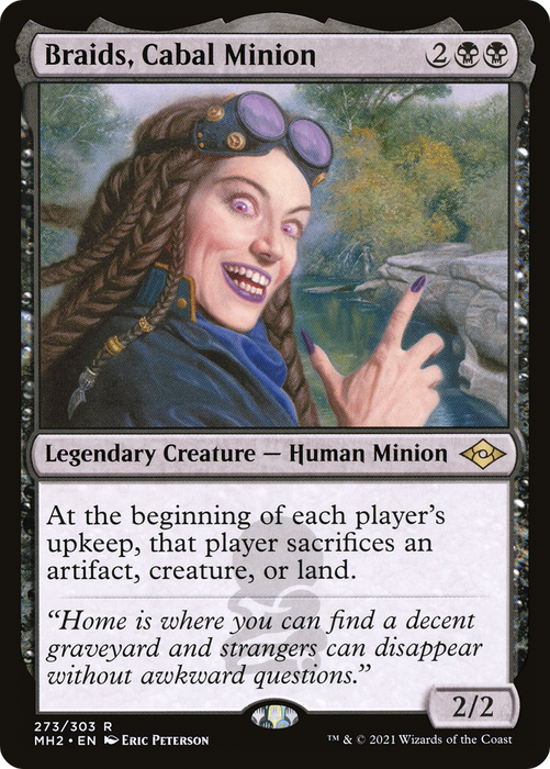 Braids, Cabal Minion (MH2-273) - rare - Etched Foil