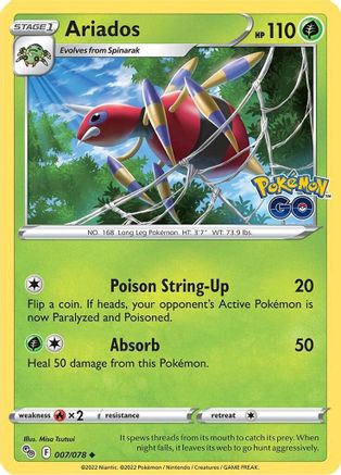 Ariados (007/078) - PG  - Uncommon