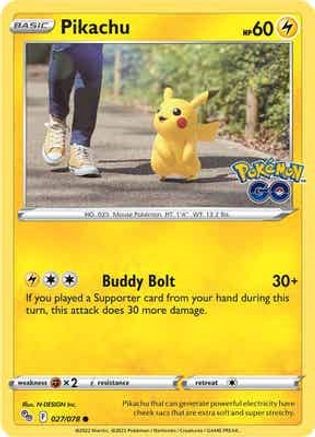 Pikachu (27) (027/078) - PG  - Common