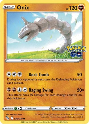 Onix (036/078) - PG  - Common
