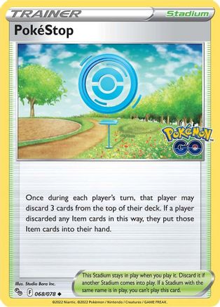 PokeStop (068/078) - PG  - Uncommon