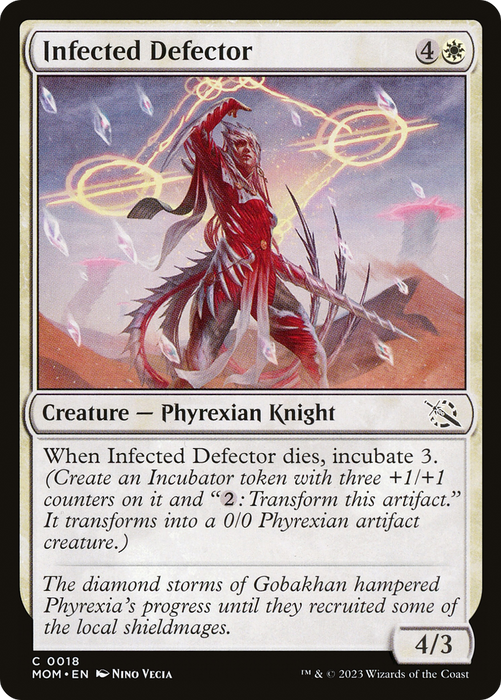 Infected Defector (MOM-018) - common - Foil