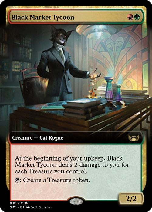 Black Market Tycoon (PRM-99735) - rare - Foil