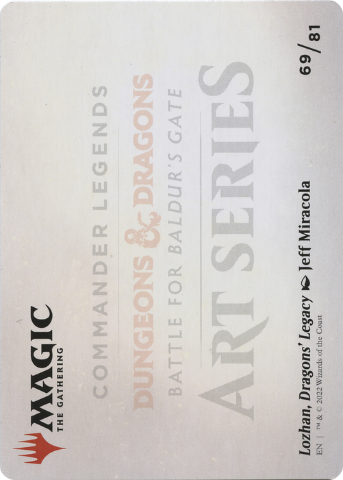 Lozhan, Dragons' Legacy // Lozhan, Dragons' Legacy (ACLB-069) - common (Borderless)