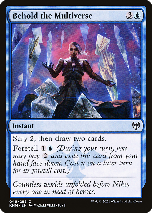 Behold the Multiverse (KHM-046) - common - Foil