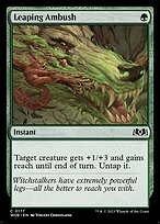 Leaping Ambush (WOE-177) - common - Foil