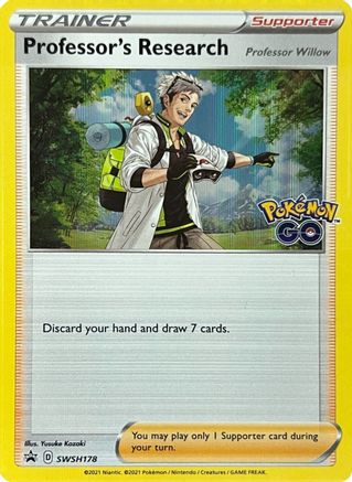 Professor's Research (SWSH178) - SSSPC  - Promo - Holofoil