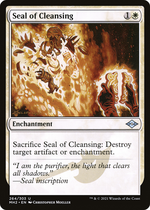 Seal of Cleansing (MH2-264) - uncommon - Foil