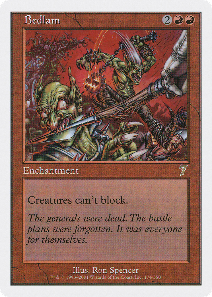 Bedlam (7ED-174) - rare