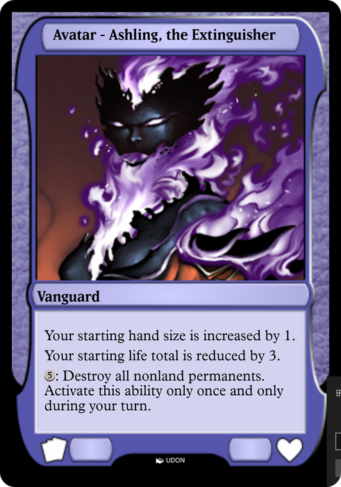 Ashling, the Extinguisher Avatar (PMOA-081) - rare