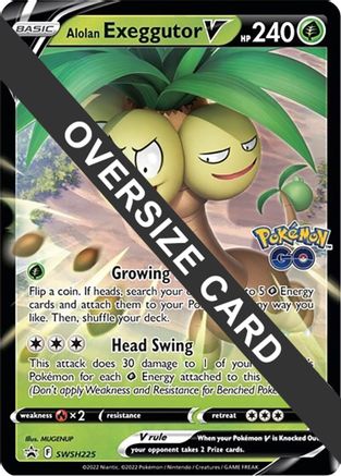 Alolan Exeggutor V (SWSH225) - JC  - Promo - Holofoil