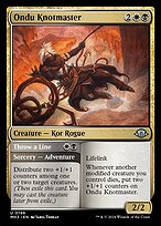 Ondu Knotmaster // Throw a Line (MH3-196) - uncommon - Foil