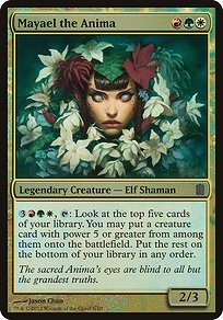 Mayael the Anima (OVER-008) - mythic - Foil
