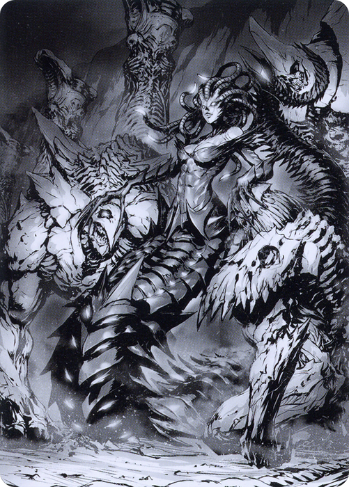 Vraska, Betrayal's Sting // Vraska, Betrayal's Sting (AONE-072) - common (Borderless) - Foil