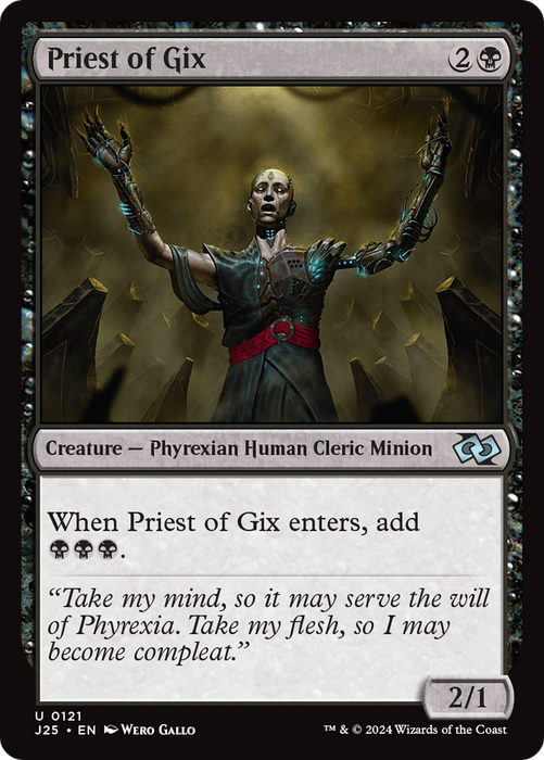 Priest of Gix (J25-121) - uncommon