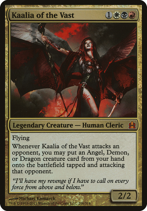 Kaalia of the Vast (OVER-206) - mythic - Foil