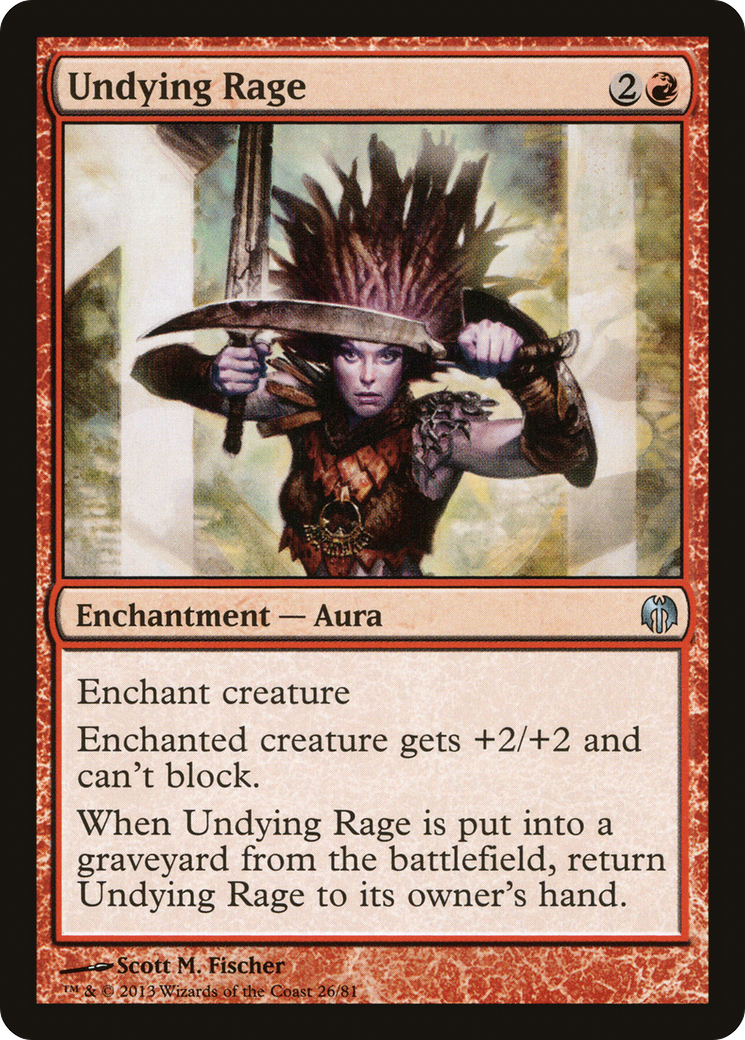 Undying Rage (DDL-026) - uncommon