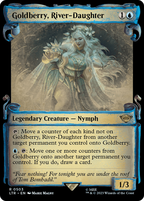 Goldberry, River-Daughter (LTR-503) - rare: (Showcase) - Foil