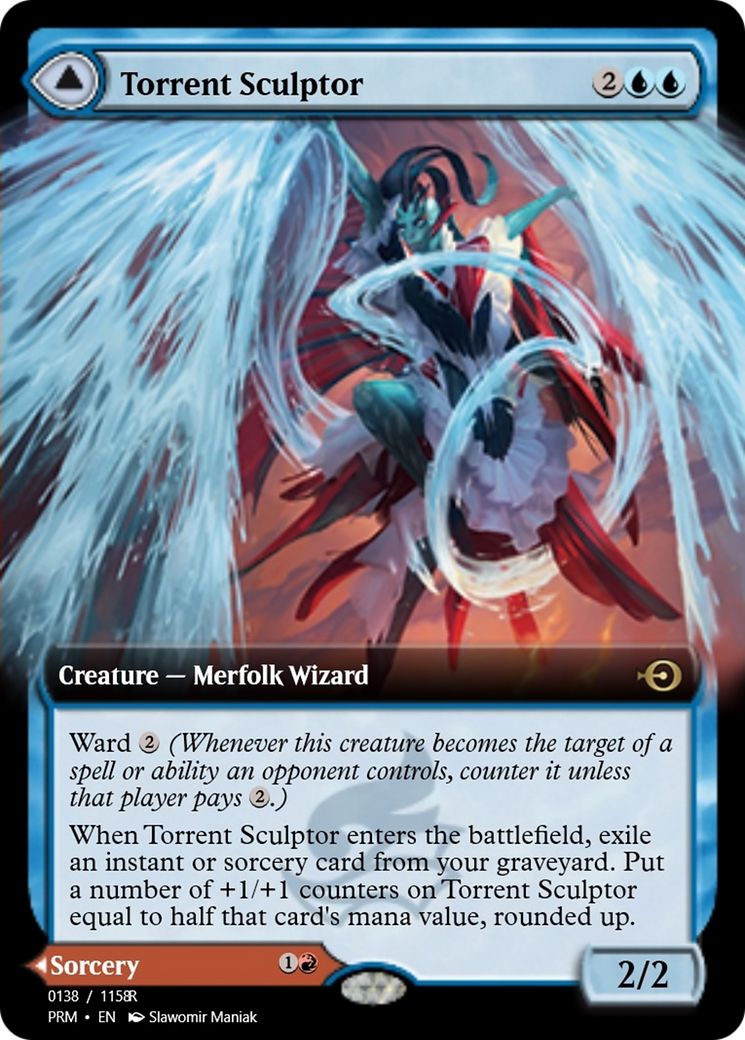Torrent Sculptor // Flamethrower Sonata (PRM-90248) - rare