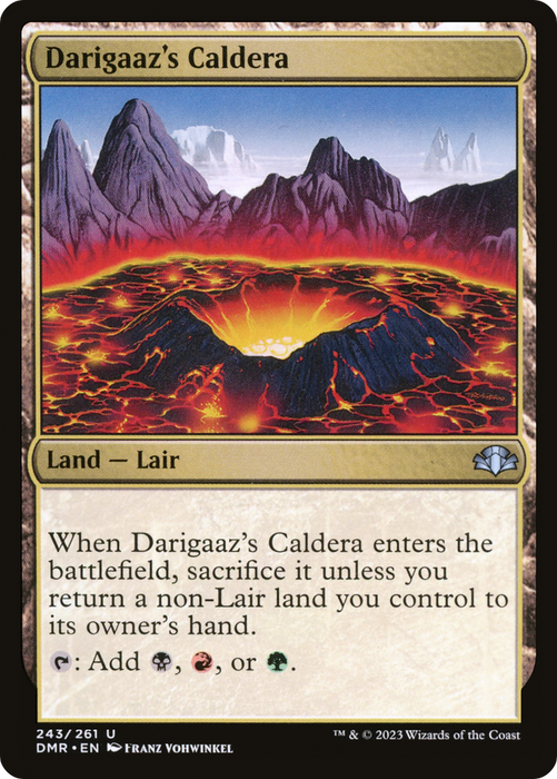 Darigaaz's Caldera (DMR-243) - uncommon