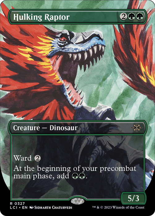 Hulking Raptor (LCI-327) - rare (Borderless)