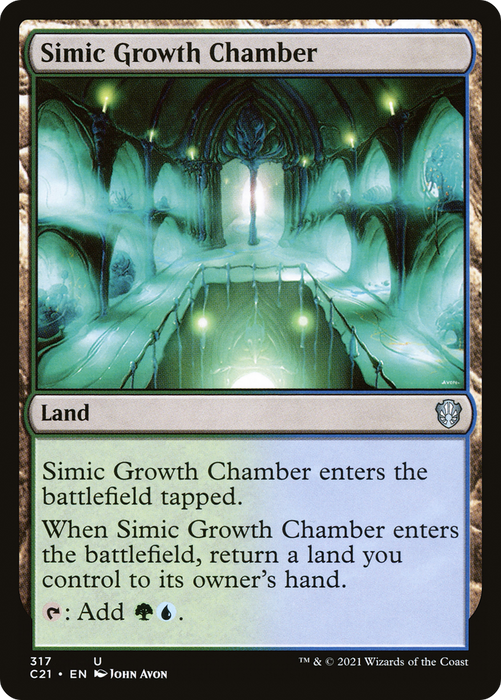 Simic Growth Chamber (C21-317) - uncommon
