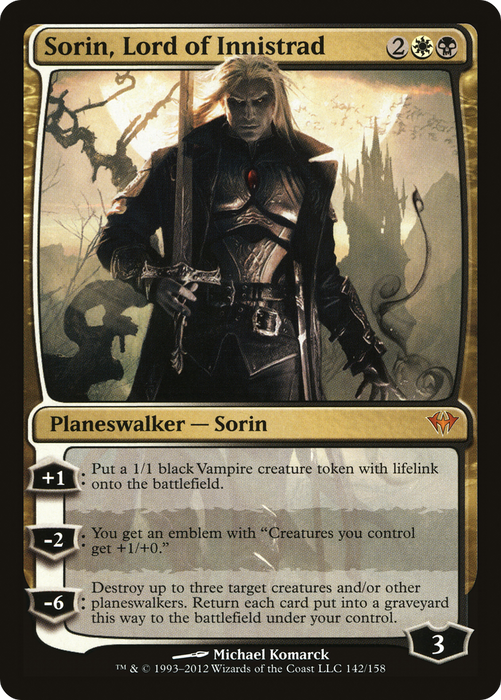 Sorin, Lord of Innistrad (DKA-142) - mythic - Foil