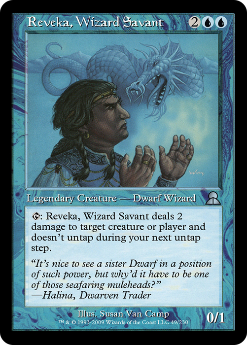 Reveka, Wizard Savant (ME3-049) - uncommon - Foil