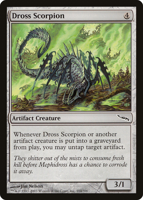 Dross Scorpion (MRD-164) - common - Foil