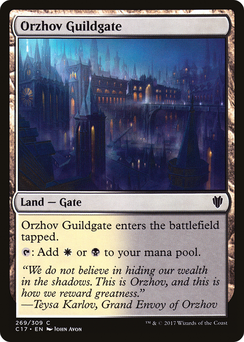 Orzhov Guildgate (C17-269) - common